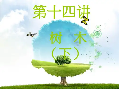 二年级下册语文作文PPT教学课件：第14讲 树木部编版