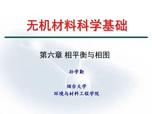 第六章 相平衡与相图 2