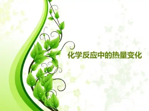 苏教版高中化学必修二 2.2化学反应中的热量 第1课时 名师公开课优质课件 (13张)