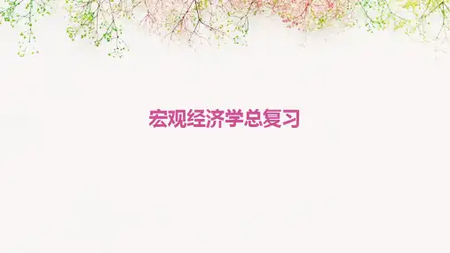 《宏观经济学》总复习