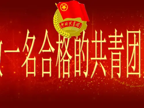 入团团课_中国共青团 (精华版本完美)