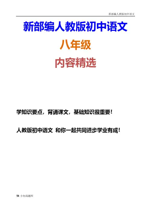 人教版初中语文八年级上册第四单元综合性学习   我们的互联网时代   主课件配套教案