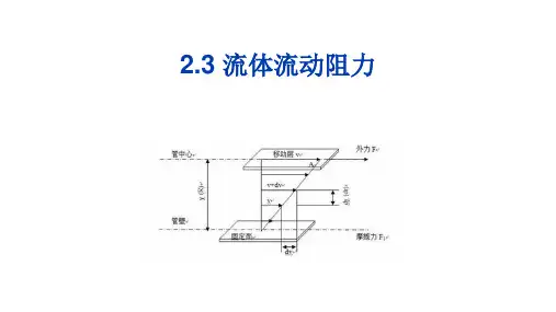 第三讲 流体的流动阻力