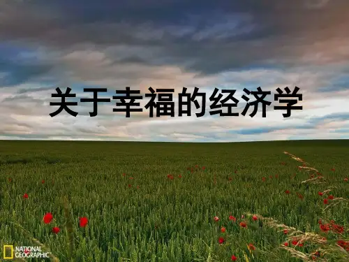 幸福经济学