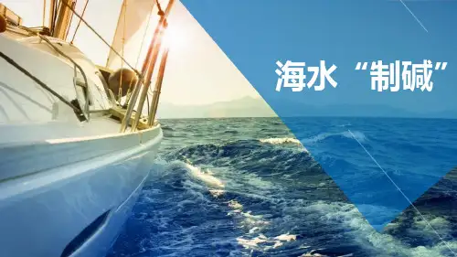 初三九年级化学下册《海水“制碱”》海水中的化学PPT教学课件 