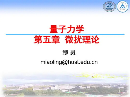 量子力学微扰理论