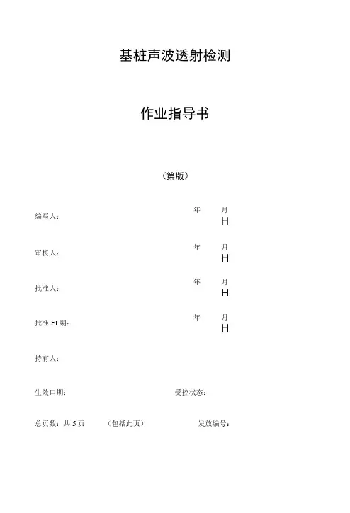 声波透射作业指导书.doc