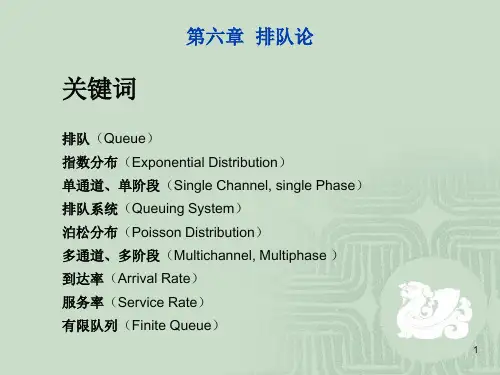 排队论及应用举例PPT精选文档