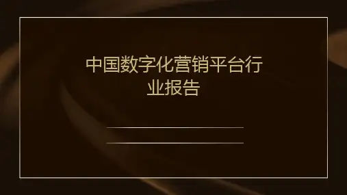 中国数字化营销平台行业报告