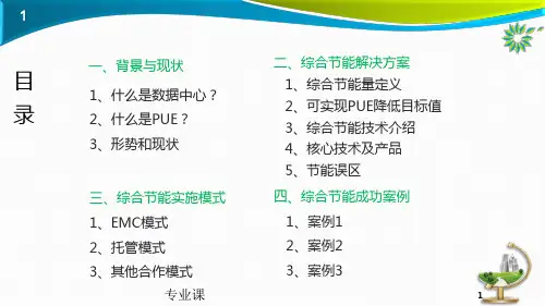 数据机房通讯基站综合节能解决方案科林北京技术专攻