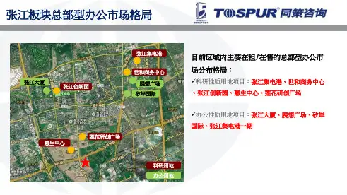 张江总部办公案例研究项目研究