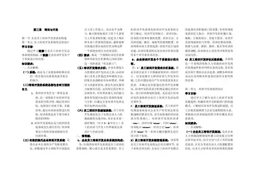 第三章  培训与开发