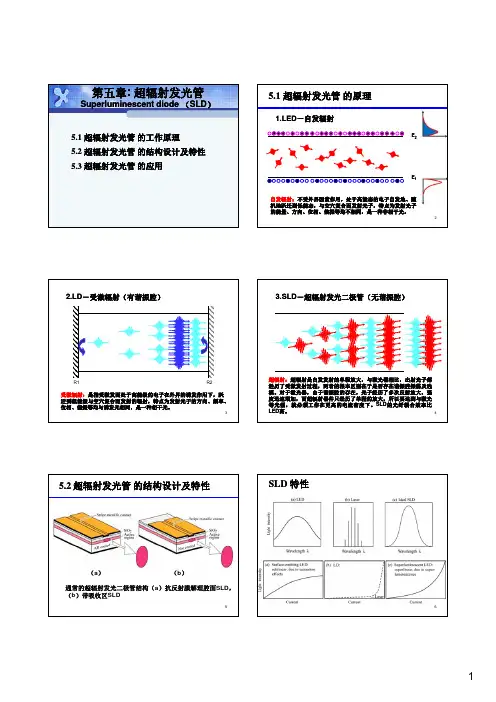 光电子器件第五章超辐射发光二极管（SLD）