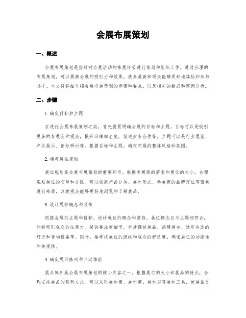 会展布展策划