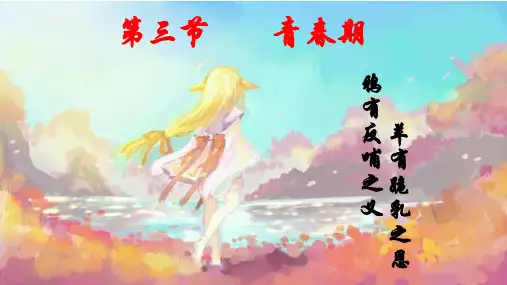 青春期-七年级生物下册课件(人教版)