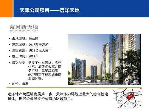天津远洋地产项目概况