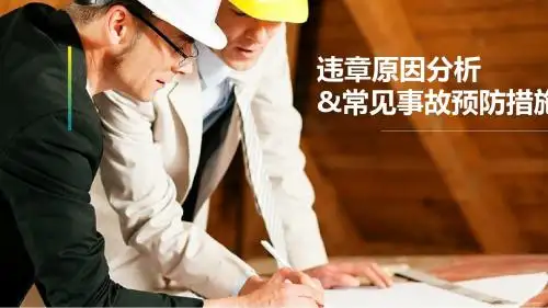 违章原因分析与常见事故预防措施