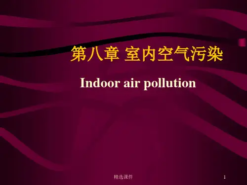 《室内空气污染》PPT课件