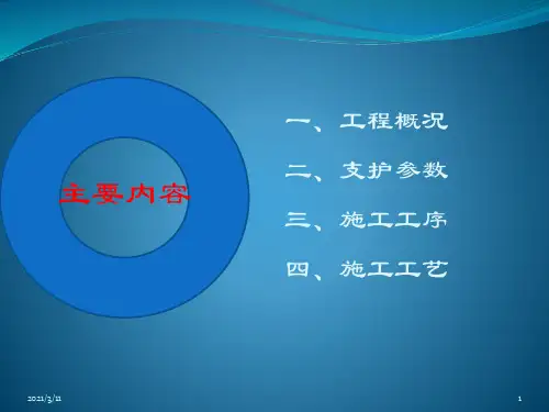 隧道开挖支护技术培训.pptx