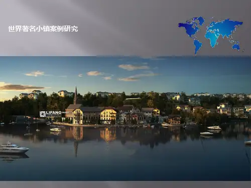 最全世界著名小镇分析及平面图