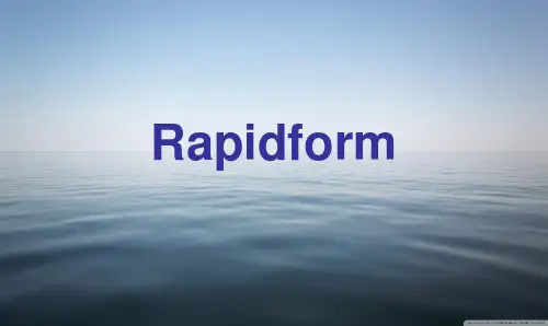 Rapidform简单了解