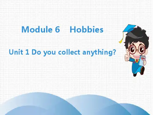 八下英语 《Do you collect anything_》Hobbies 精品课件 