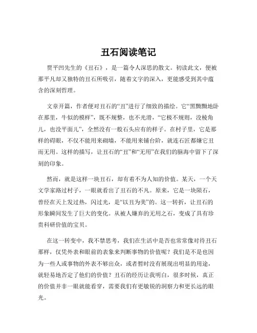 丑石阅读笔记