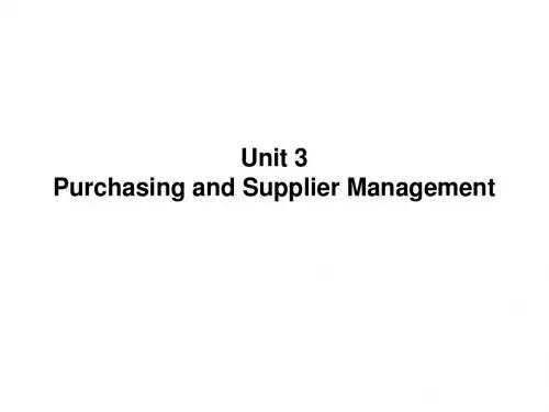 物流英语unit (3)