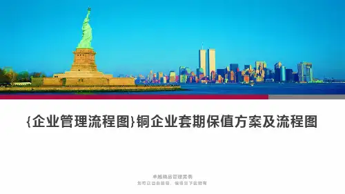 {企业管理流程图}铜企业套期保值方案及流程图
