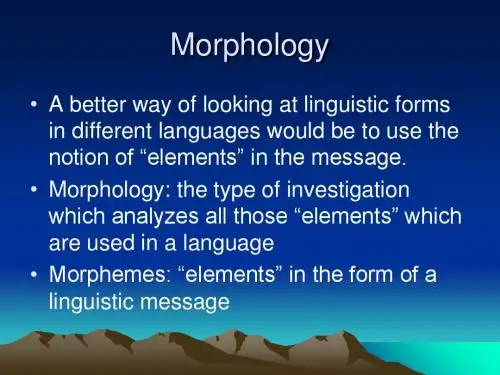 英语语言学课件Chapter 8 Morphology-PPT课件