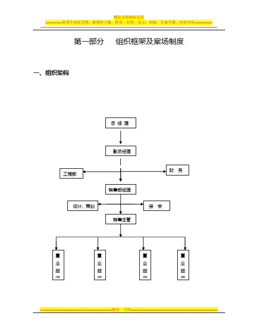 销售现场管理制度