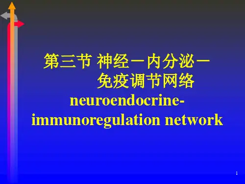 第五节神经-内分泌-免疫调节网络