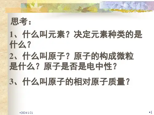 原子结构ppt