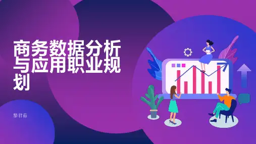 商务数据分析与应用职业规划