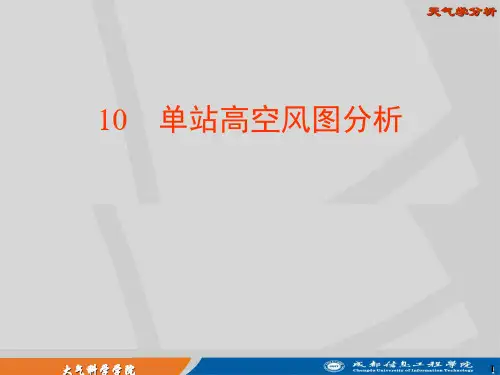 10  单站高空风图分析
