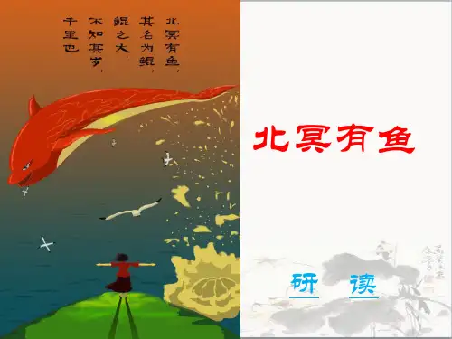 统编版初中语文八年级下册第21课《庄子二则——北冥有鱼》课件