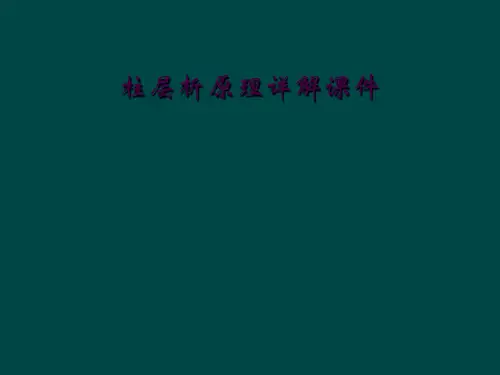 柱层析原理详解课件
