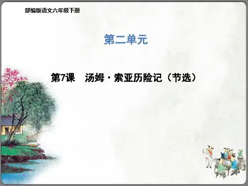7《汤姆索亚历险记(节选)》课件(共46张PPT)