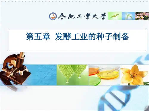 第五章 发酵工业的种子制备