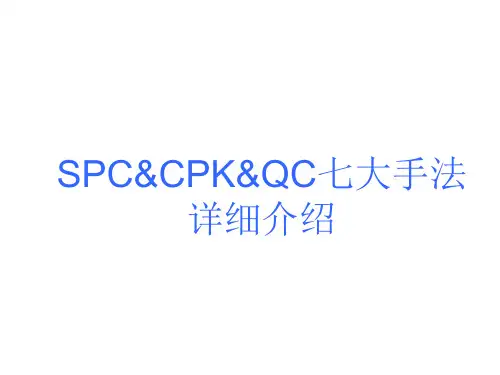 SPCCPKQC七大手法详细介绍
