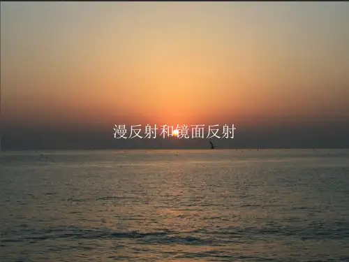 漫反射和镜面反射