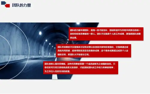 企业员工绩效管理团队培训图文PPT课件