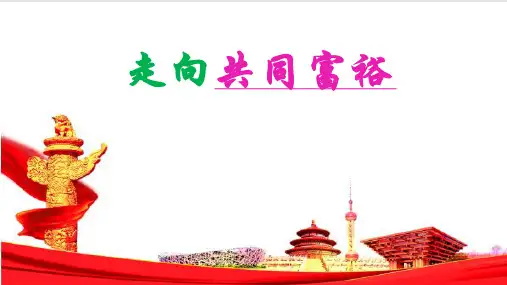 走向共同富裕课件部编版道德与法治九年级上册(4)
