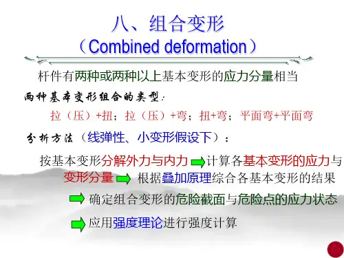 材料力学课件(组合变形)