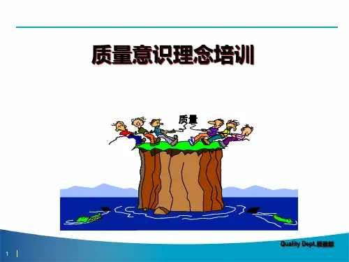 质量意识理念培训课件