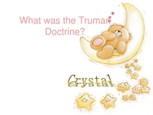 What was the Truman Doctrine