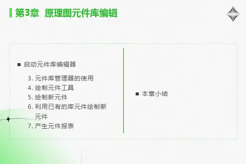 原理图元件库编辑-经典
