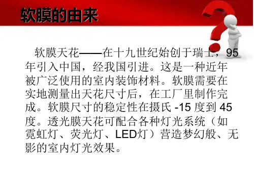 软膜天花