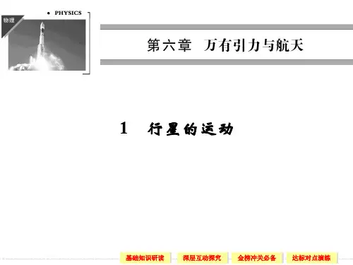 行星的运动 课件