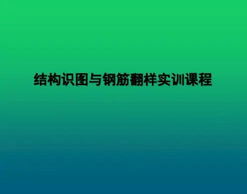 结构识图与钢筋翻样实训教程项目5编制梁钢筋配料单